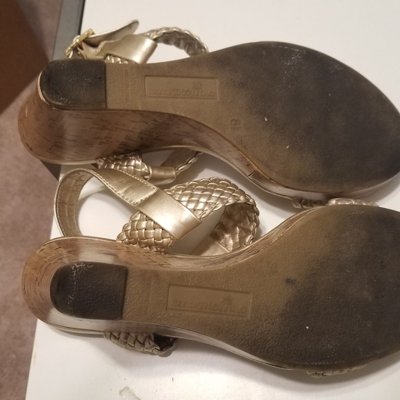 Wedge Sandals - Gold - 8.5M - Picture 5 of 5